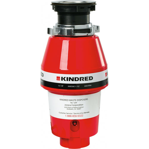 KINDRED 1/2 HP Food Waste Disposer - KWD50C1-EZ