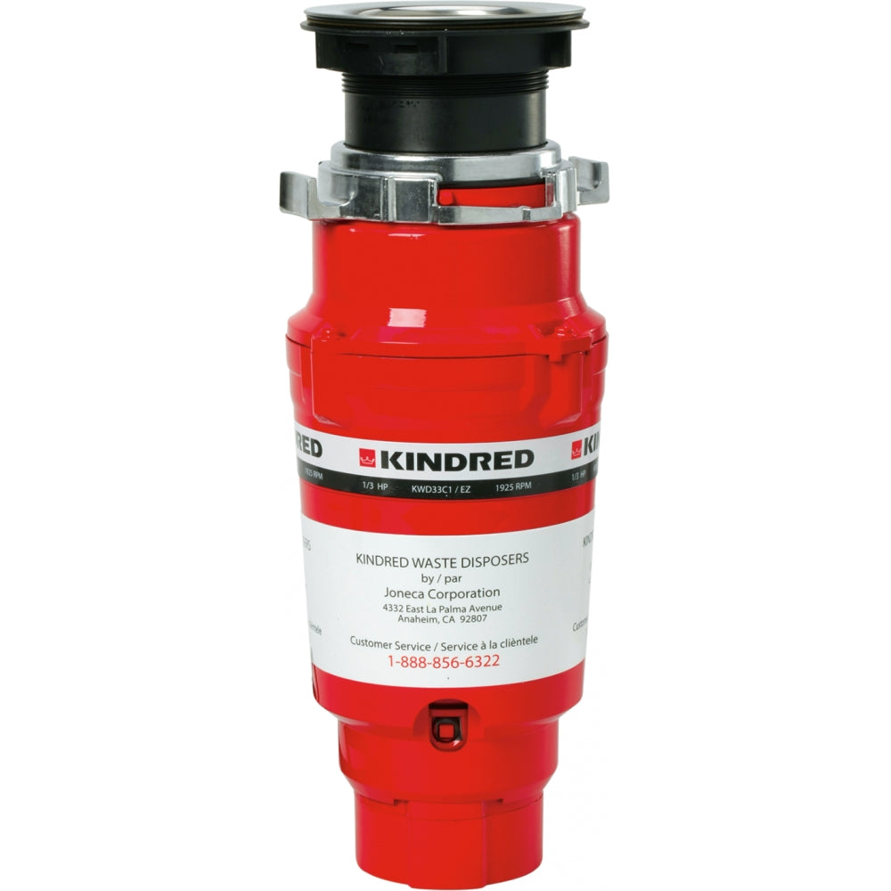 KINDRED 1/3 HP Food Waste Disposer - KWD33C1-EZ