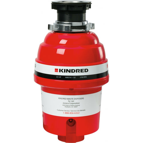 KINDRED 3/4 HP Food Waste Disposer - KWD75C1-EZ