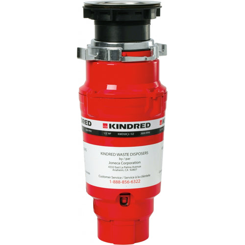 KINDRED 1/2 HP Food Waste Disposer - KWD50C2-EZ