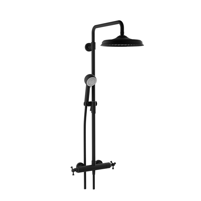 Baril Complete thermostatic shower kit on column
