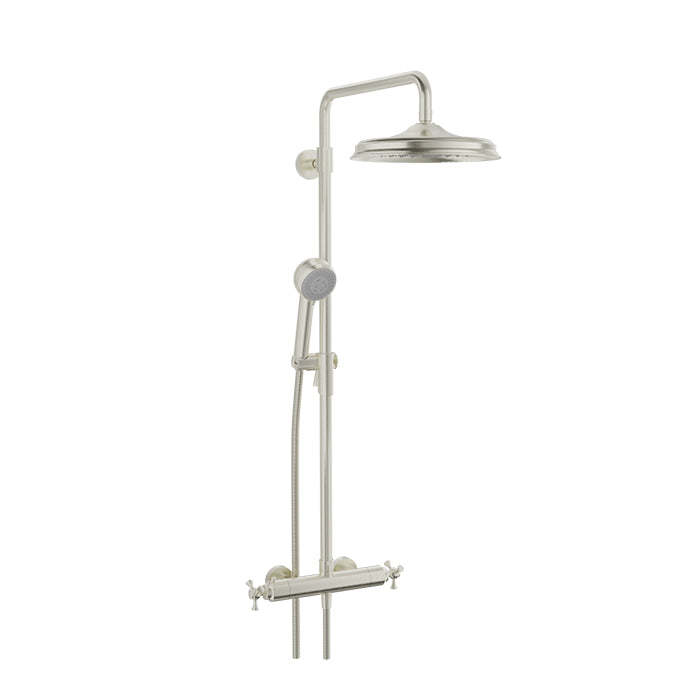 Baril Complete thermostatic shower kit on column