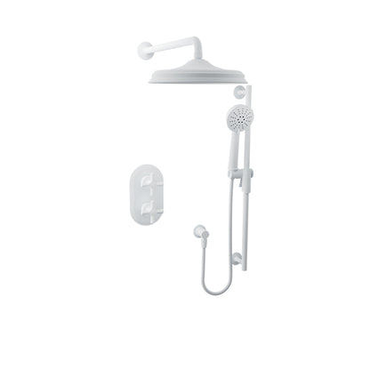 Baril Complete thermostatic pressure-balanced shower kit