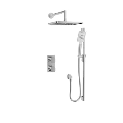 Baril Complete thermostatic pressure-balanced shower kit