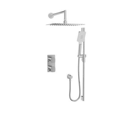 Baril Complete thermostatic pressure-balanced shower kit