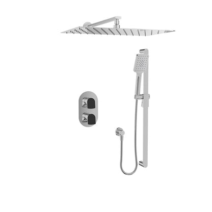 Baril Complete thermostatic pressure-balanced shower kit
