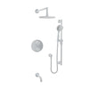 Complete thermostatic pressure-balanced shower kit Collection: ZIP B66