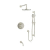 Complete thermostatic pressure-balanced shower kit Collection: ZIP B66