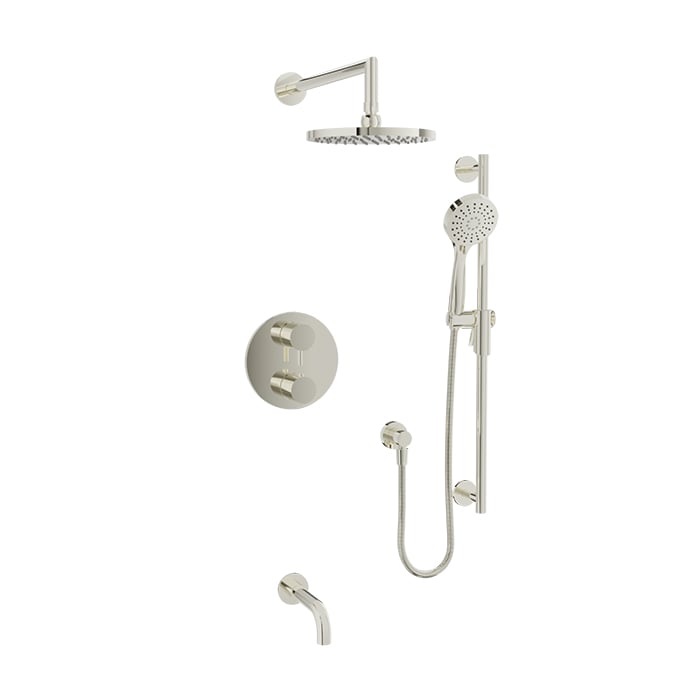 Complete thermostatic pressure-balanced shower kit Collection: ZIP B66