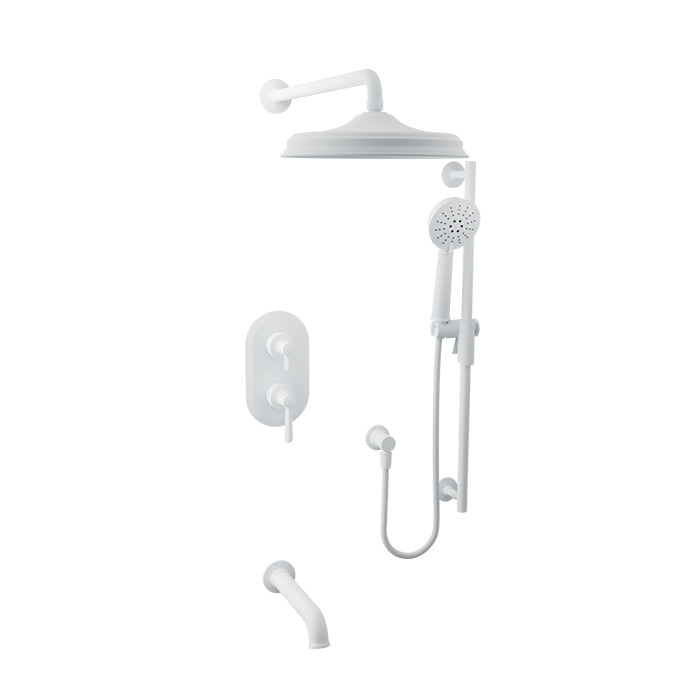 Baril Complete thermostatic pressure-balanced shower kit