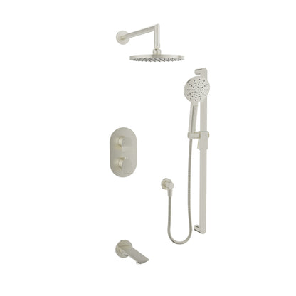 Baril Complete thermostatic pressure-balanced shower kit