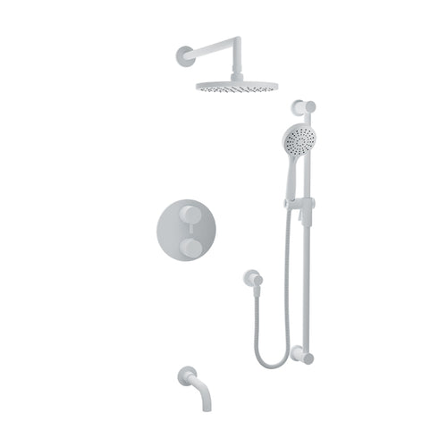 Baril Complete thermostatic pressure-balanced shower kit