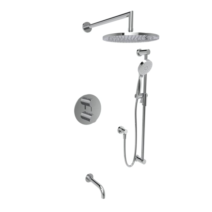 Baril Complete thermostatic pressure-balanced shower kit