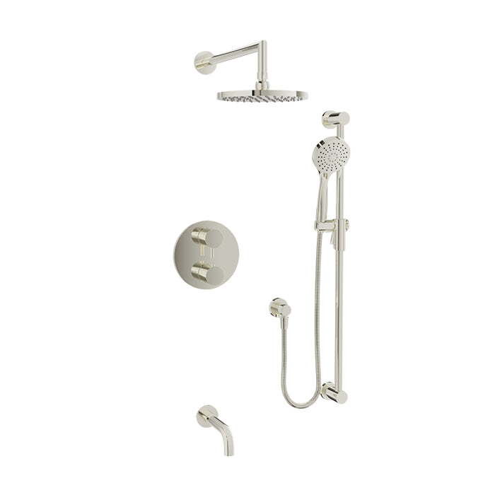 Baril Complete thermostatic pressure-balanced shower kit