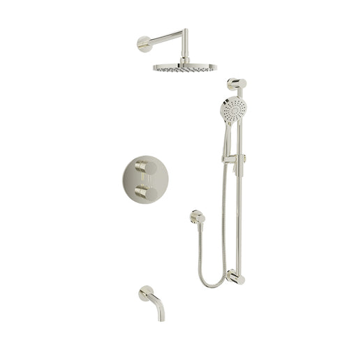 Baril Complete thermostatic pressure-balanced shower kit