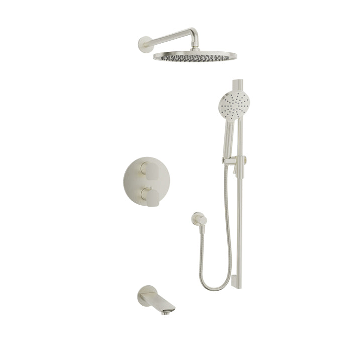 Baril Complete thermostatic pressure-balanced shower kit
