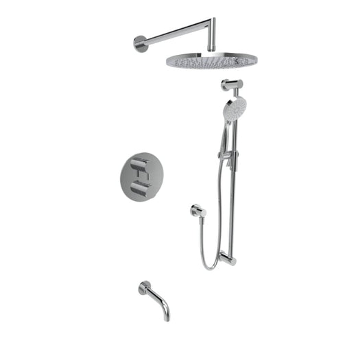 Baril Complete thermostatic pressure-balanced shower kit