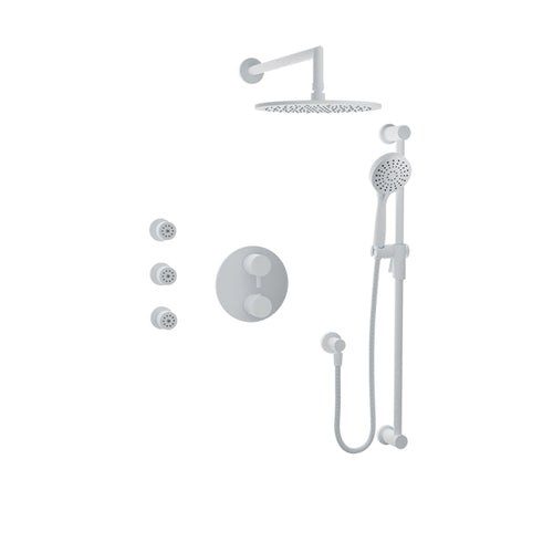 Baril Complete thermostatic pressure-balanced shower kit