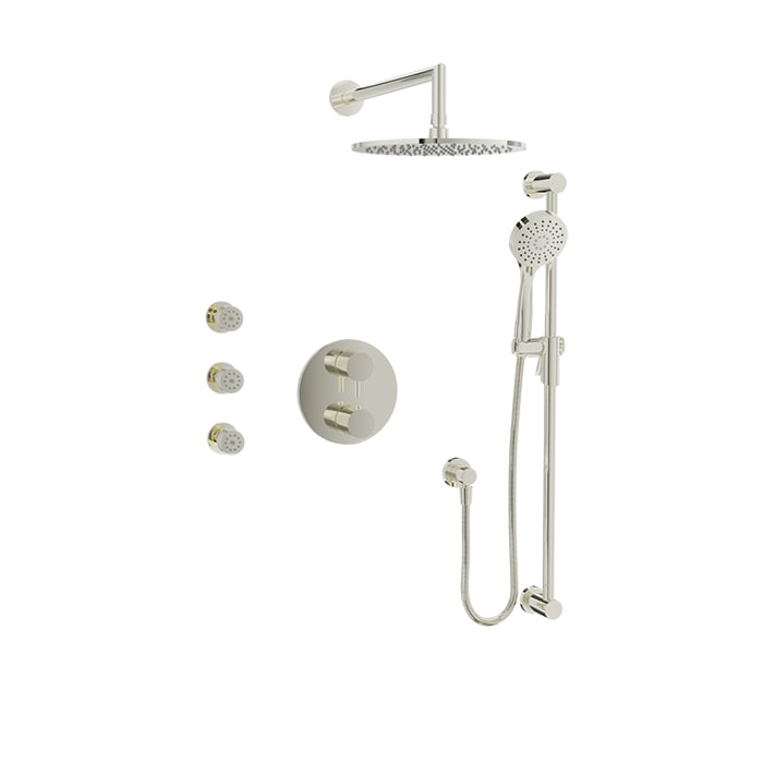 Baril Complete thermostatic pressure-balanced shower kit