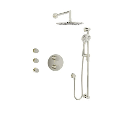 Baril Complete thermostatic pressure-balanced shower kit