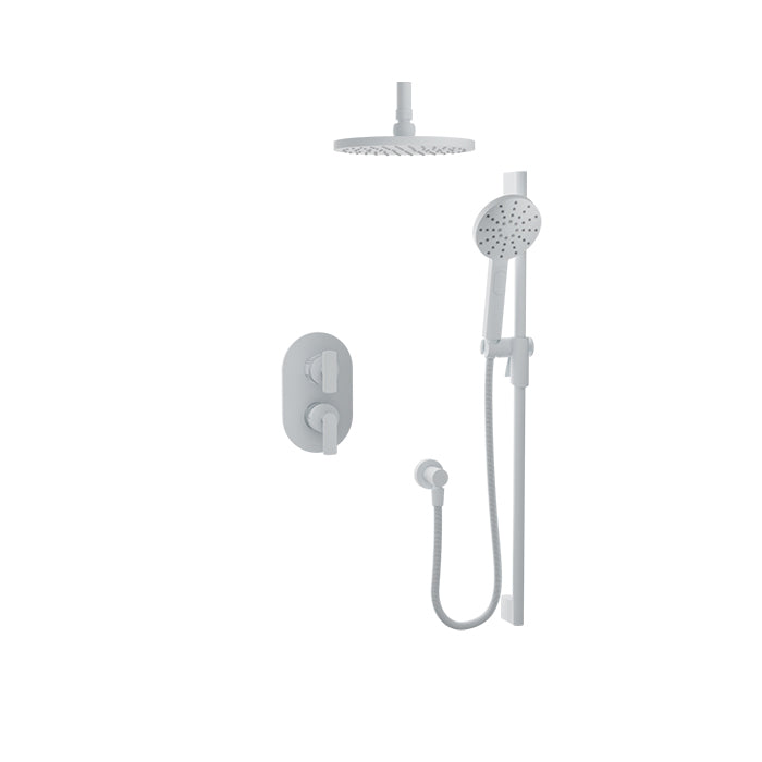 Baril Complete pressure-balanced shower kit (handle options)