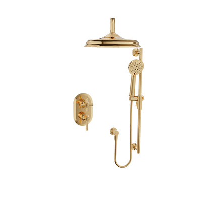 Baril Complete pressure-balanced shower kit
