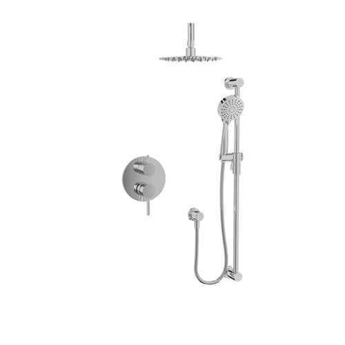 Baril Complete pressure-balanced shower kit