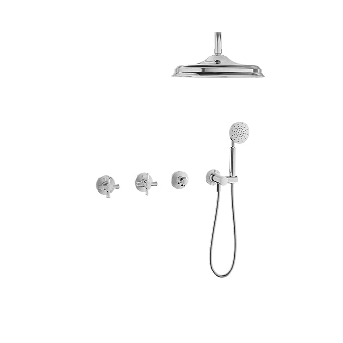 Baril Complete thermostatic shower kit