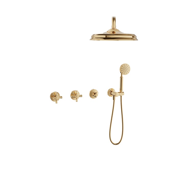 Baril Complete thermostatic shower kit