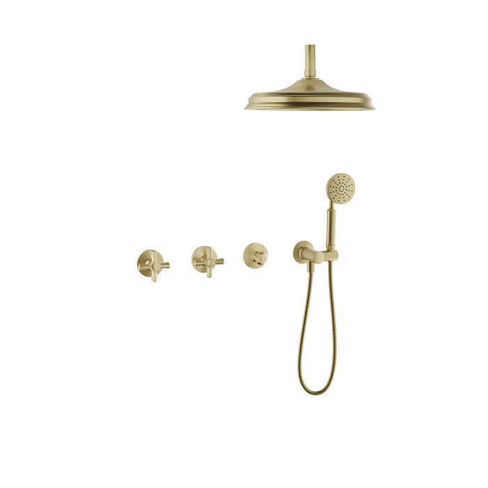 Baril Complete thermostatic shower kit
