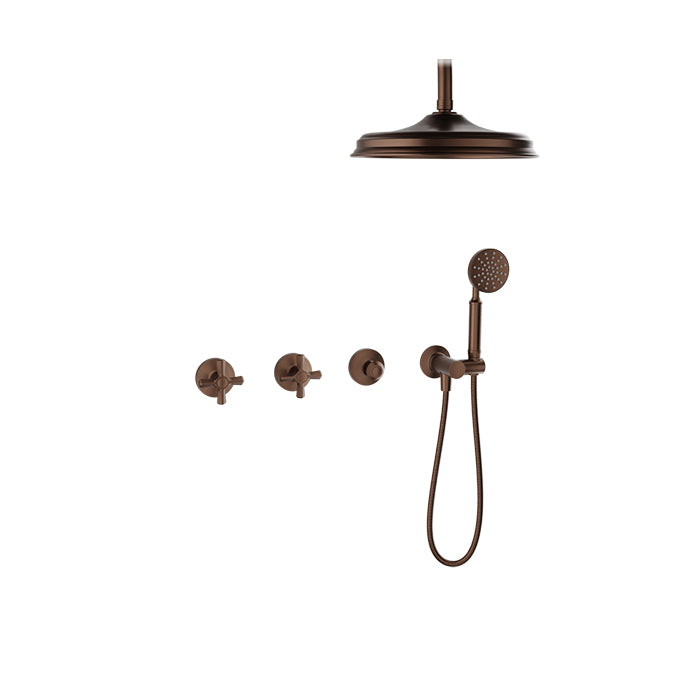 Baril Complete thermostatic shower kit