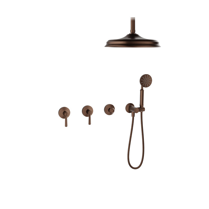Baril Complete thermostatic shower kit