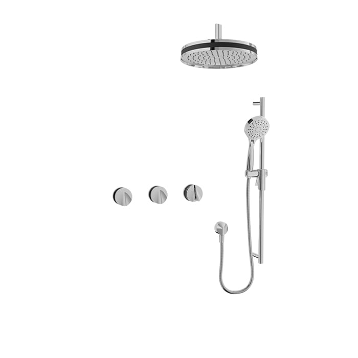 Baril Complete thermostatic shower kit