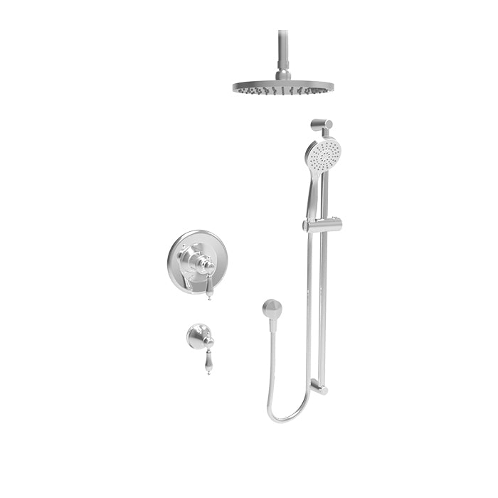 Baril Complete thermostatic shower kit