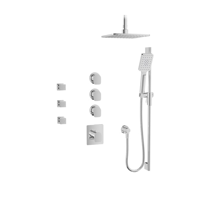 Baril Complete thermostatic shower kit