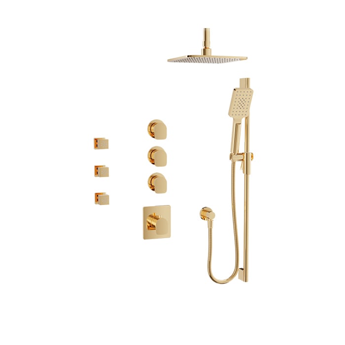 Baril Complete thermostatic shower kit