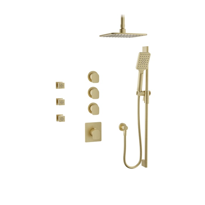 Baril Complete thermostatic shower kit