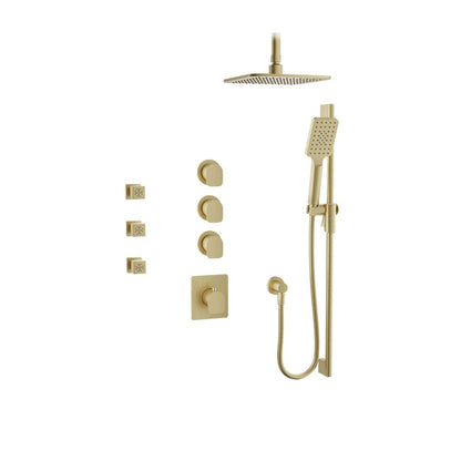 Baril Complete thermostatic shower kit