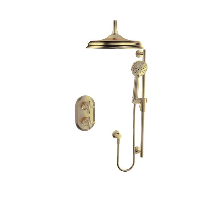 Baril Complete thermostatic pressure-balanced shower kit