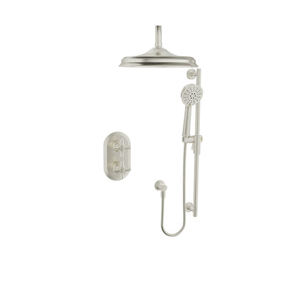 Baril Complete thermostatic pressure-balanced shower kit