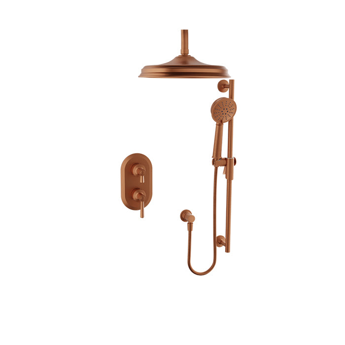 Baril Complete thermostatic pressure-balanced shower kit