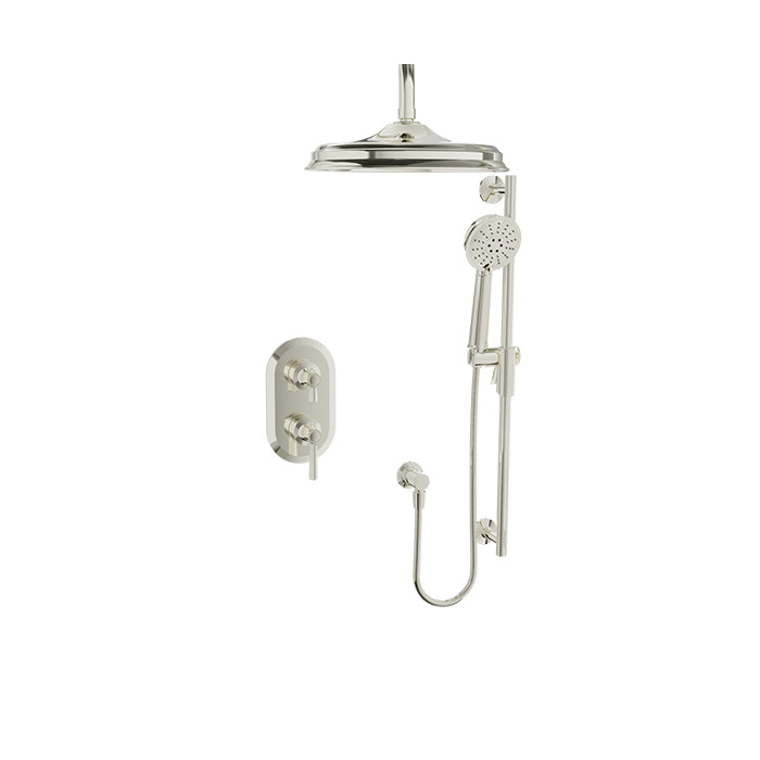 Baril Complete thermostatic pressure-balanced shower kit