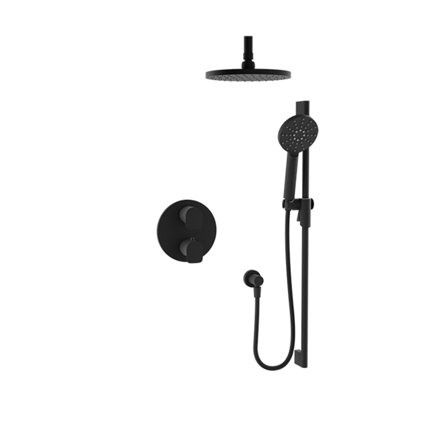 Baril Complete thermostatic pressure-balanced shower kit