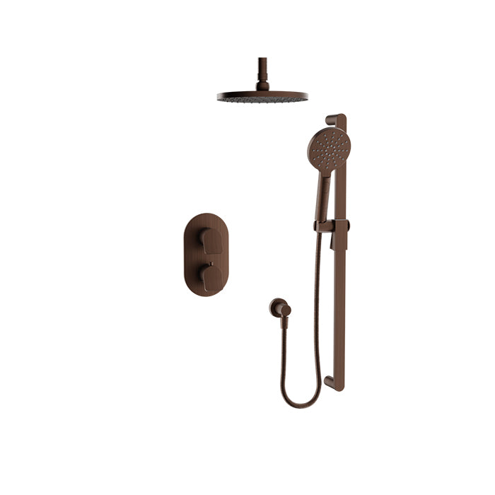 Baril Complete thermostatic pressure-balanced shower kit