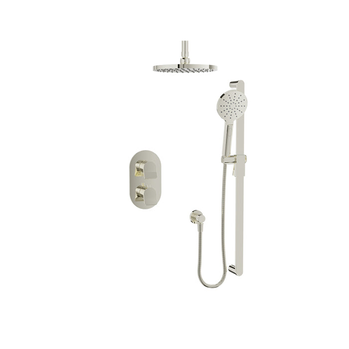 Baril Complete thermostatic pressure-balanced shower kit