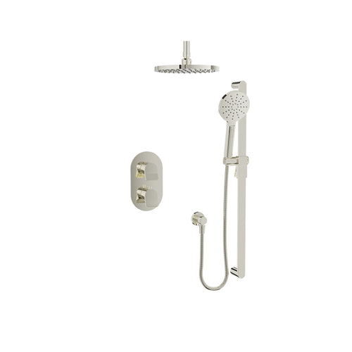 Baril Complete thermostatic pressure-balanced shower kit