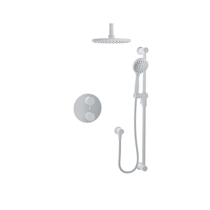 Baril Complete thermostatic pressure-balanced shower kit