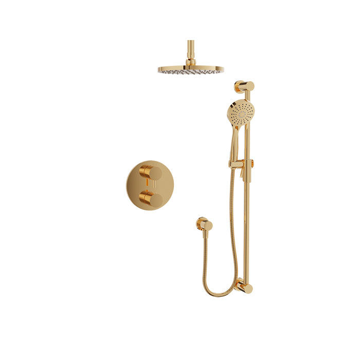 Baril Complete thermostatic pressure-balanced shower kit