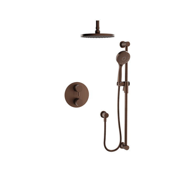Baril Complete thermostatic pressure-balanced shower kit