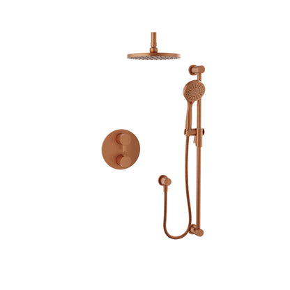 Baril Complete thermostatic pressure-balanced shower kit